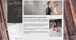 Desktop Screenshot of dinbryllupsfotograf.com